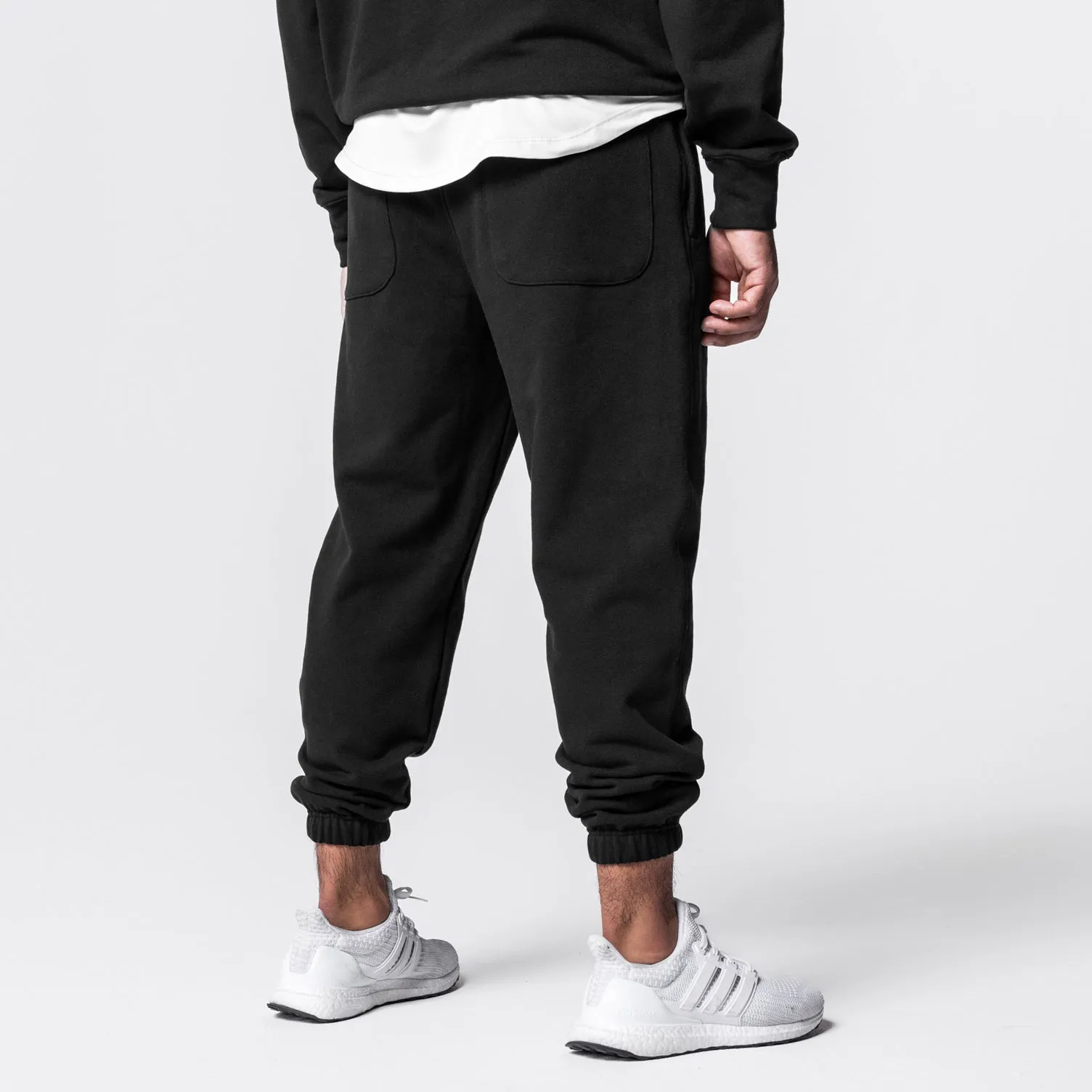 0655. Tech-Terry™ Oversized Sweats - Black