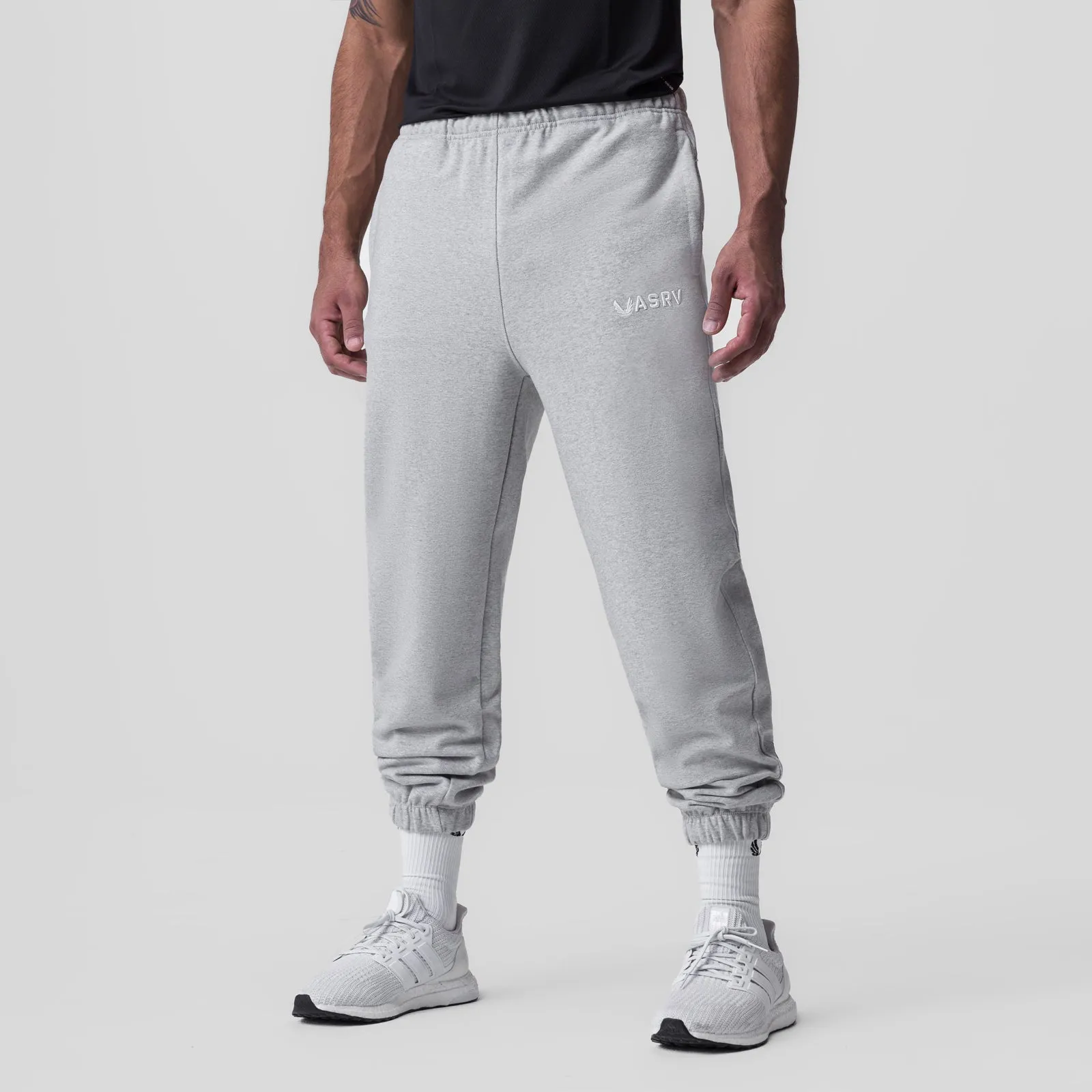 0655. Tech-Terry™ Oversized Sweats - Heather Grey