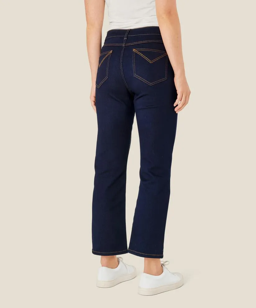 1006166 MaPaulo Trousers - Dark Denim