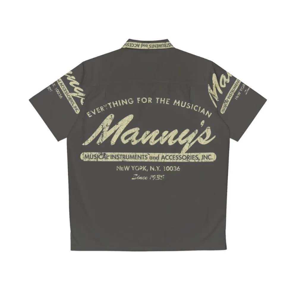 1930s Manny's Music 1935 Hawaiian Shirt