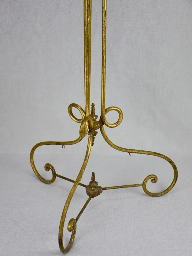 1940s French plant stand - wirework and iron