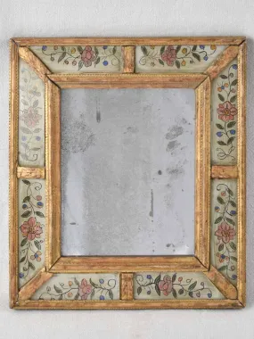 19th century Fixé Sous Verre 13½" x 15"