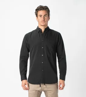 7 Foot Work Denim LS Shirt Washed Black