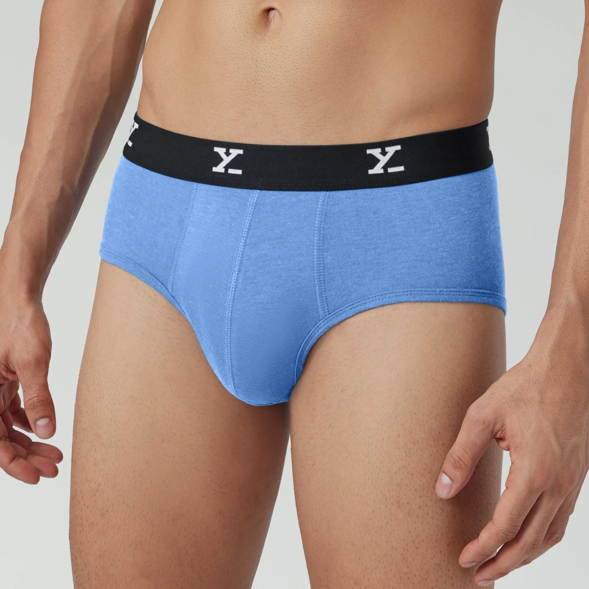 Ace Medley Modal Briefs Icy Blue