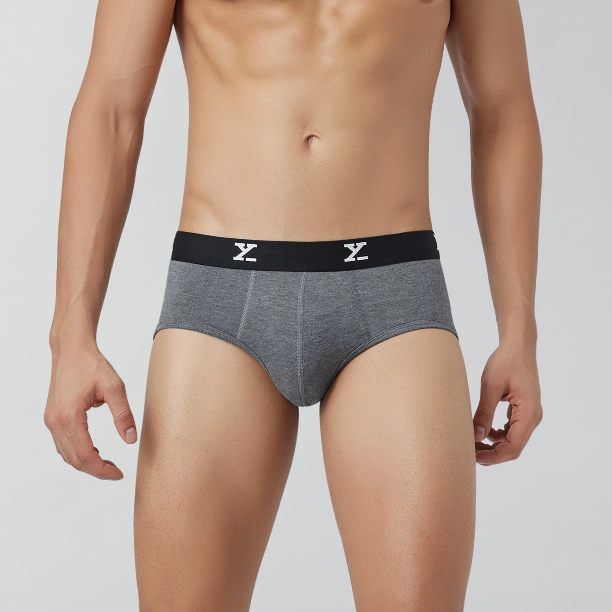 Ace Medley Modal Briefs Icy Grey