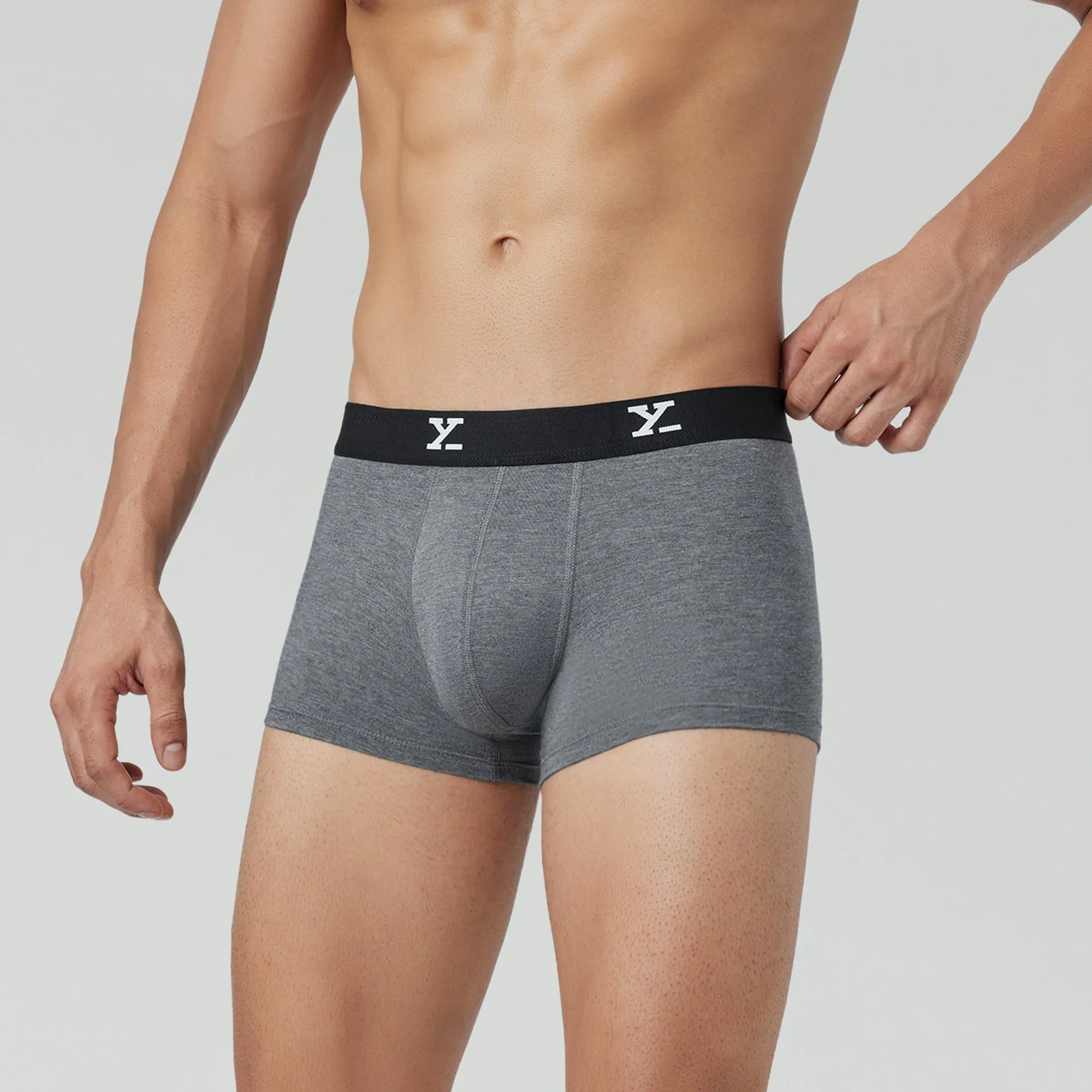 Ace Medley Modal Trunks Icy Grey