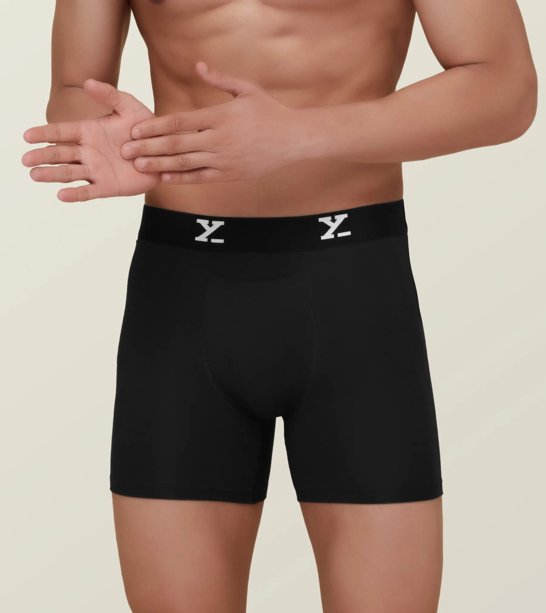 Ace Modal Boxer Briefs Black Knight