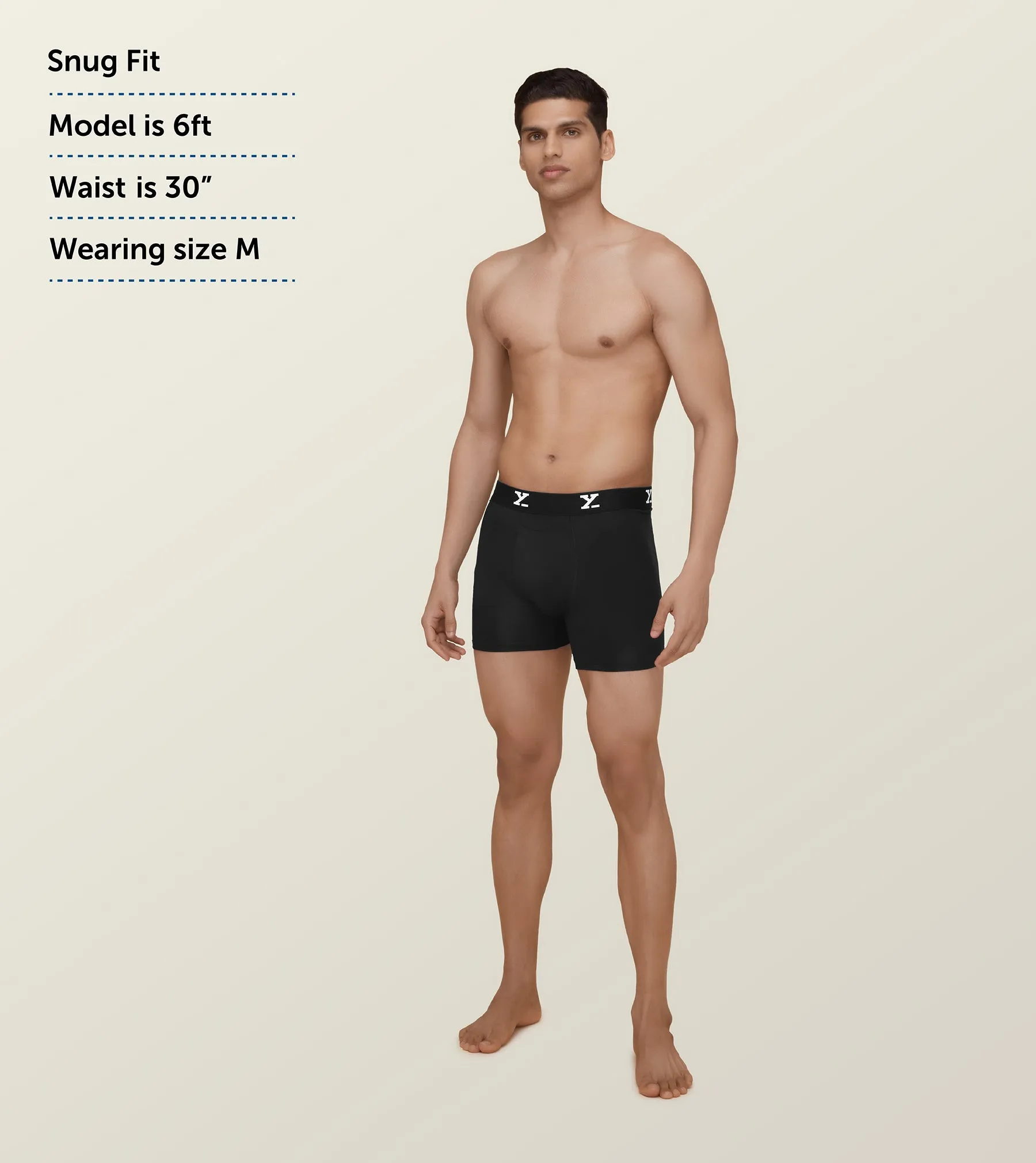 Ace Modal Boxer Briefs Black Knight