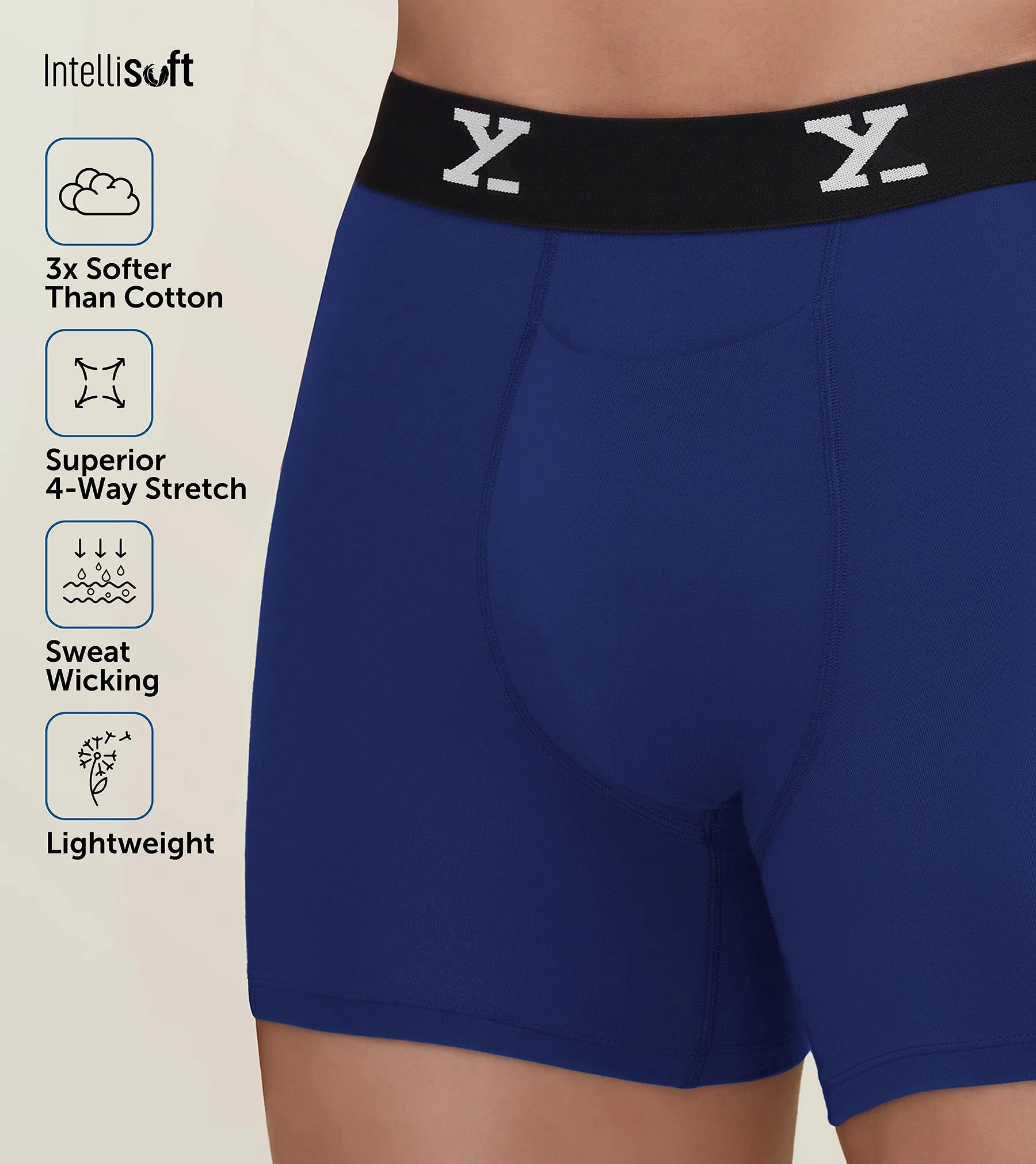 Ace Modal Boxer Briefs Imperial Blue