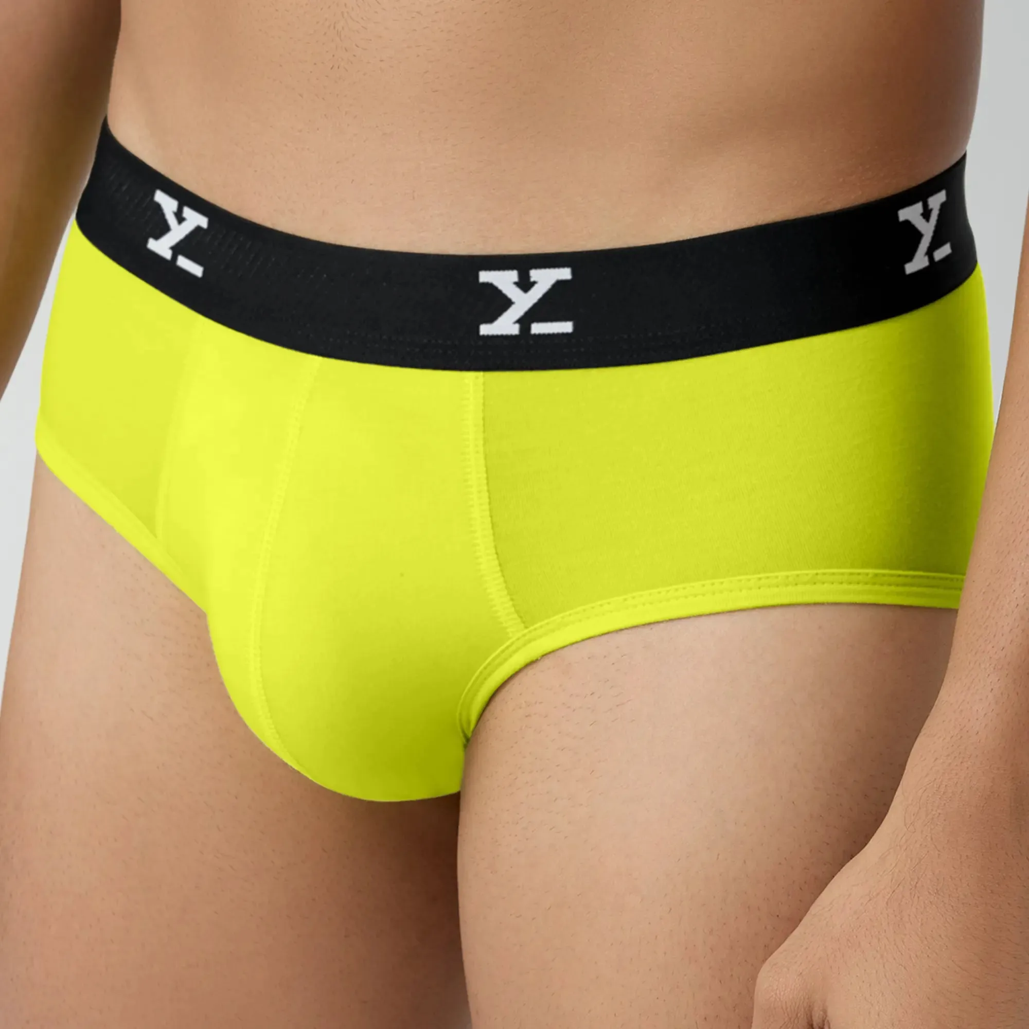 Ace Modal Briefs Lime Punch