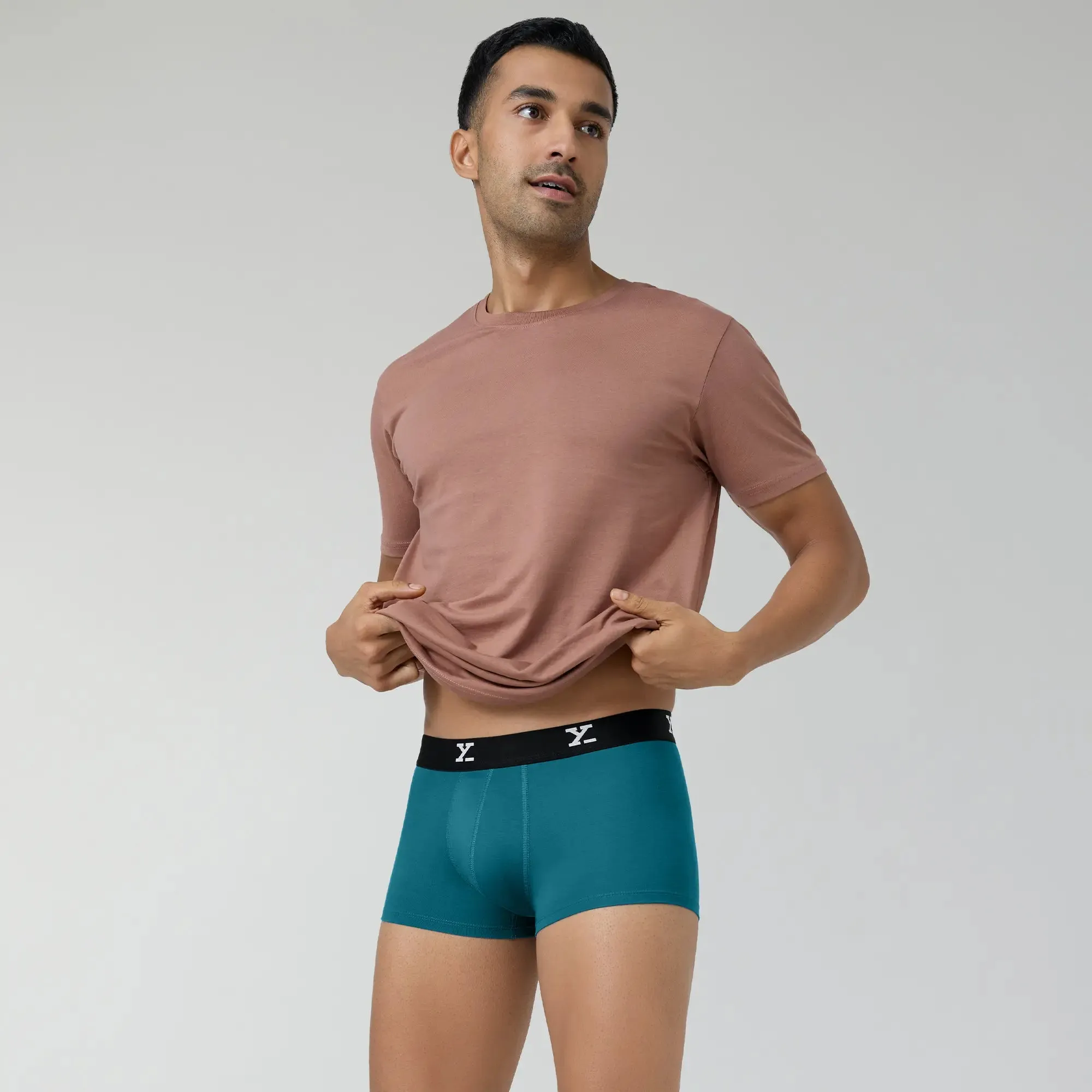 Ace Modal Trunks Aqua Blue