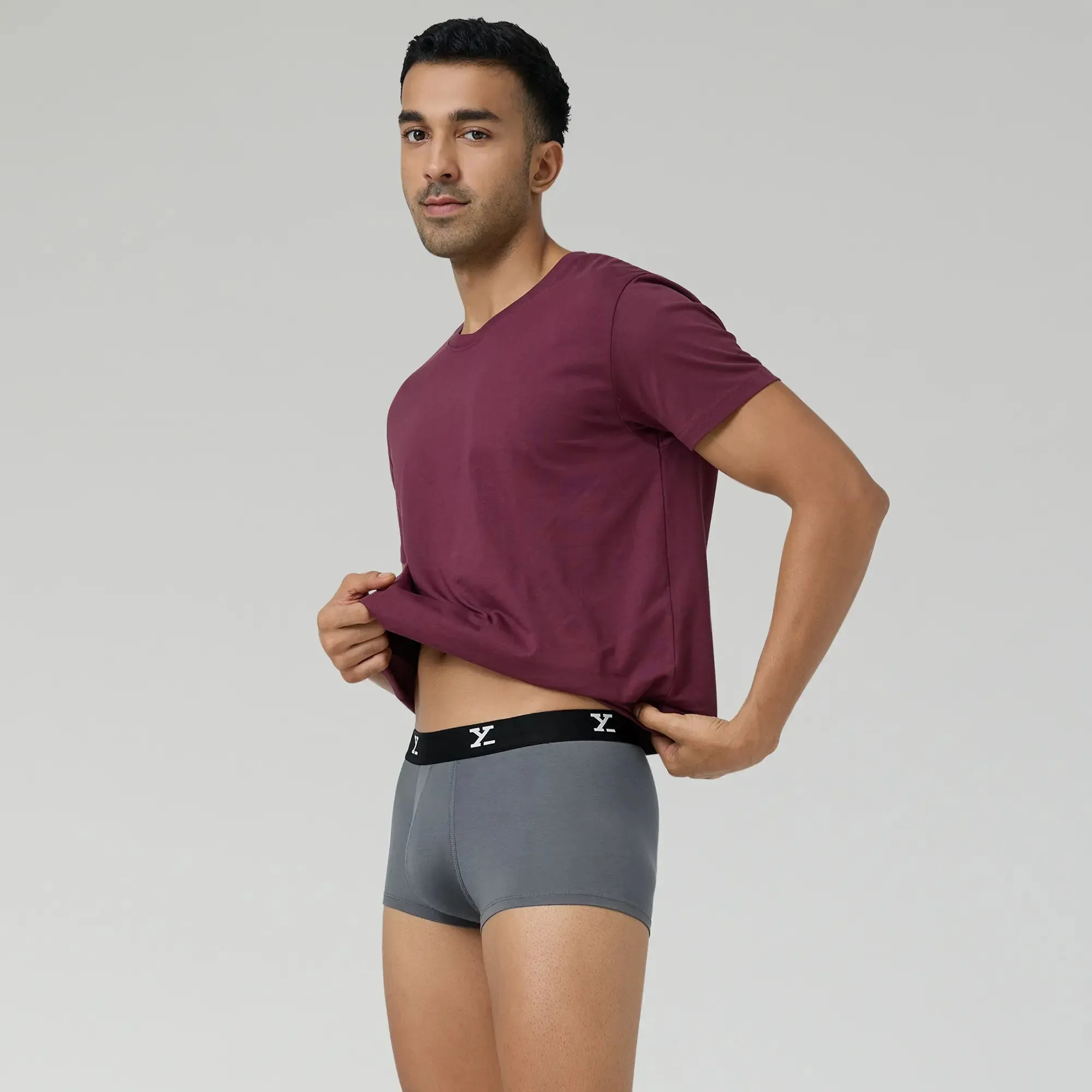 Ace Modal Trunks Charcoal Grey