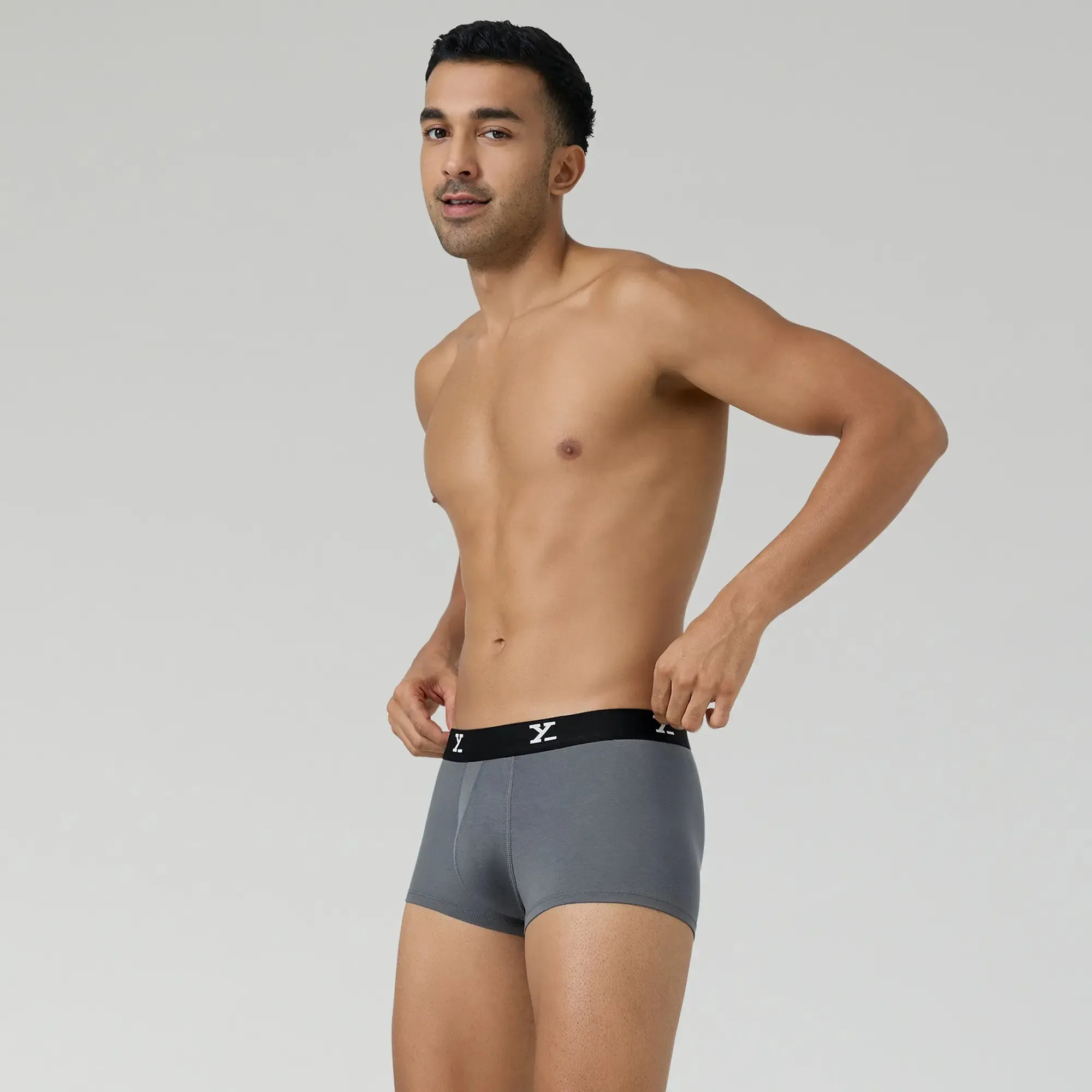 Ace Modal Trunks Charcoal Grey