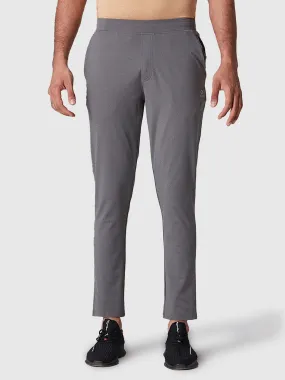 Active Sports Pants 360° Stretch Slim Fit Light Grey