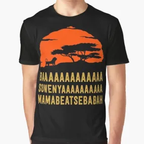 African Lion Parody T-Shirt