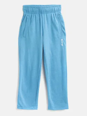 Alcis Girls Blue Solid Track Pants