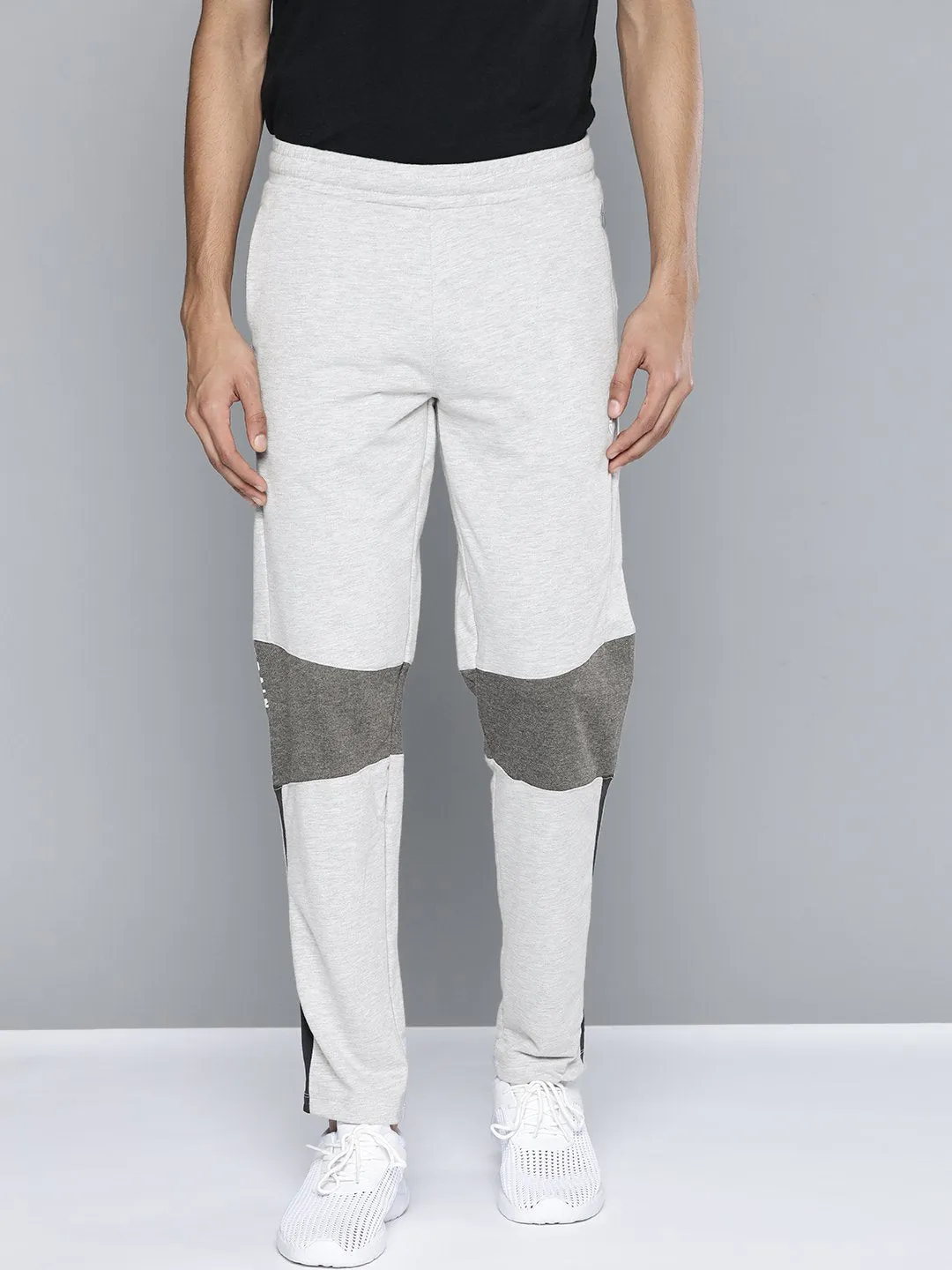 Alcis Men Grey Solid Jogger