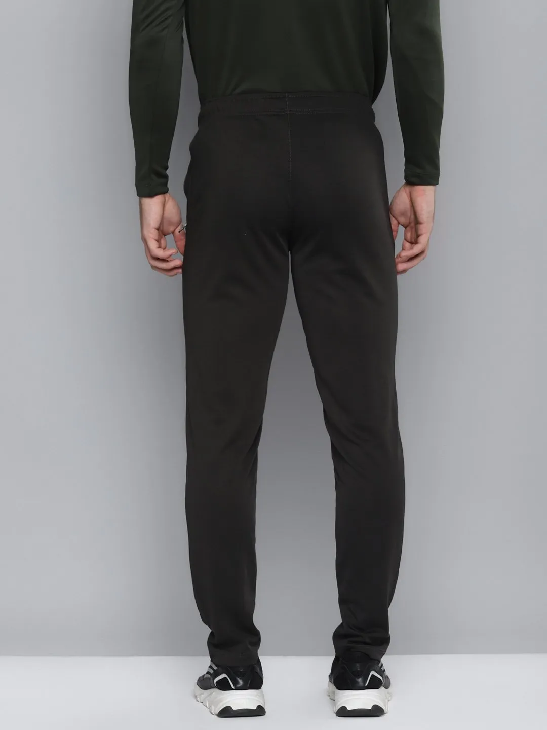 Alcis Men Solid Black Track Pant