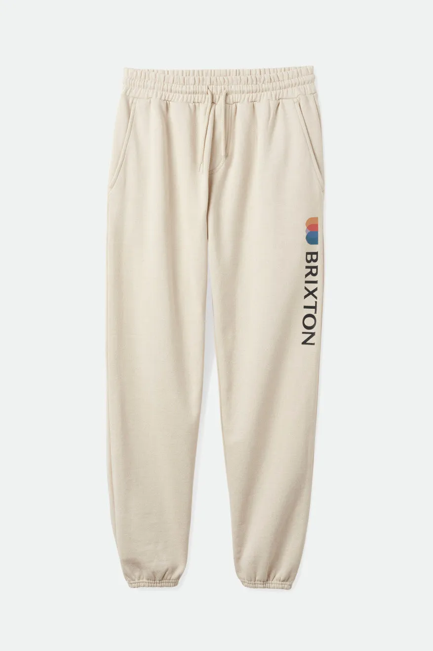 Alton Line Fleece Jogger - Beige