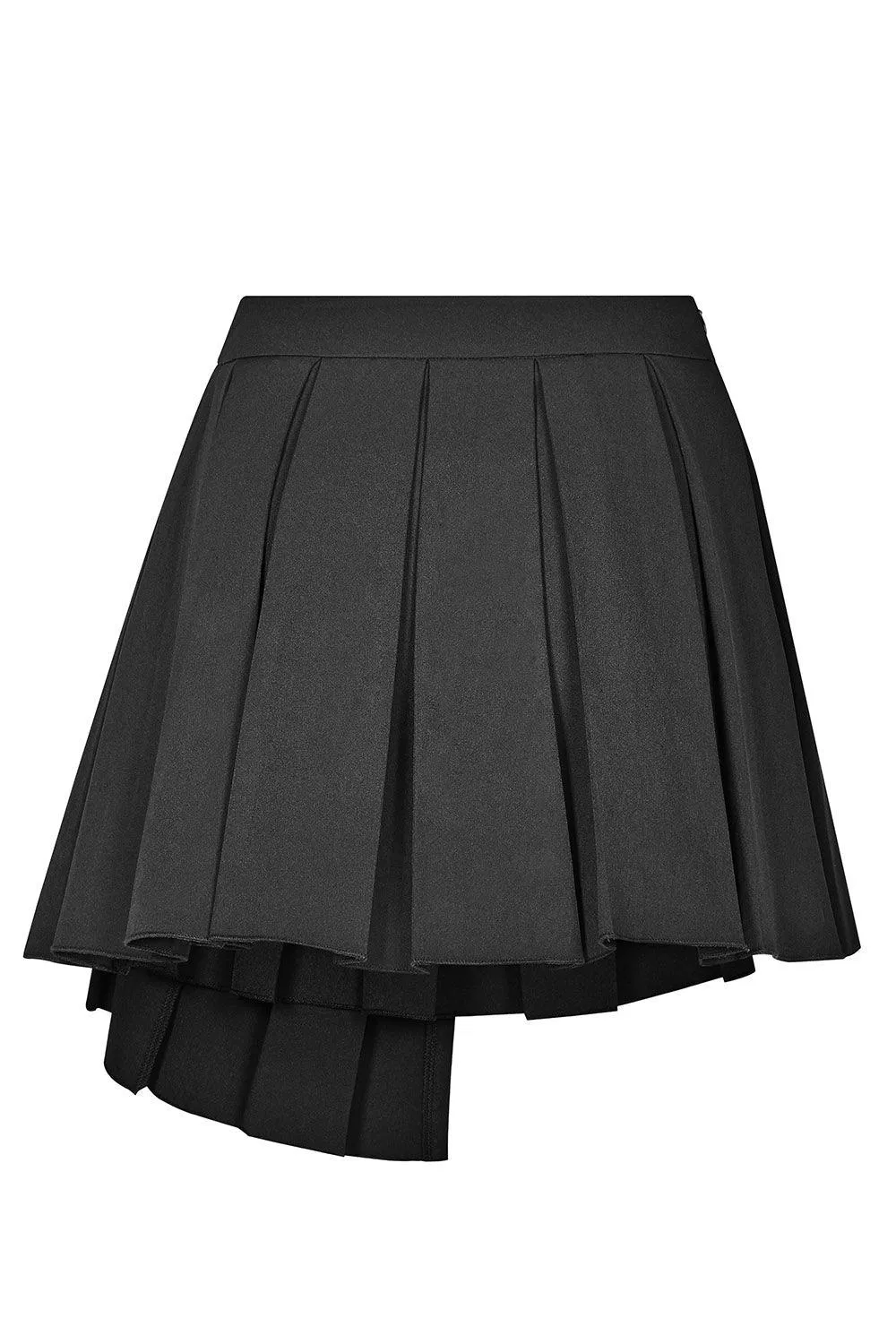 Atypical Pleated Mini Skirt