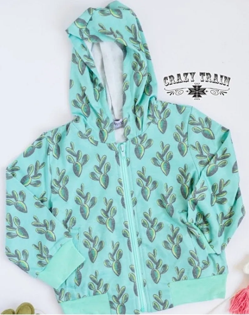 Baby Prickly Pear Hoodie by Crazy Train