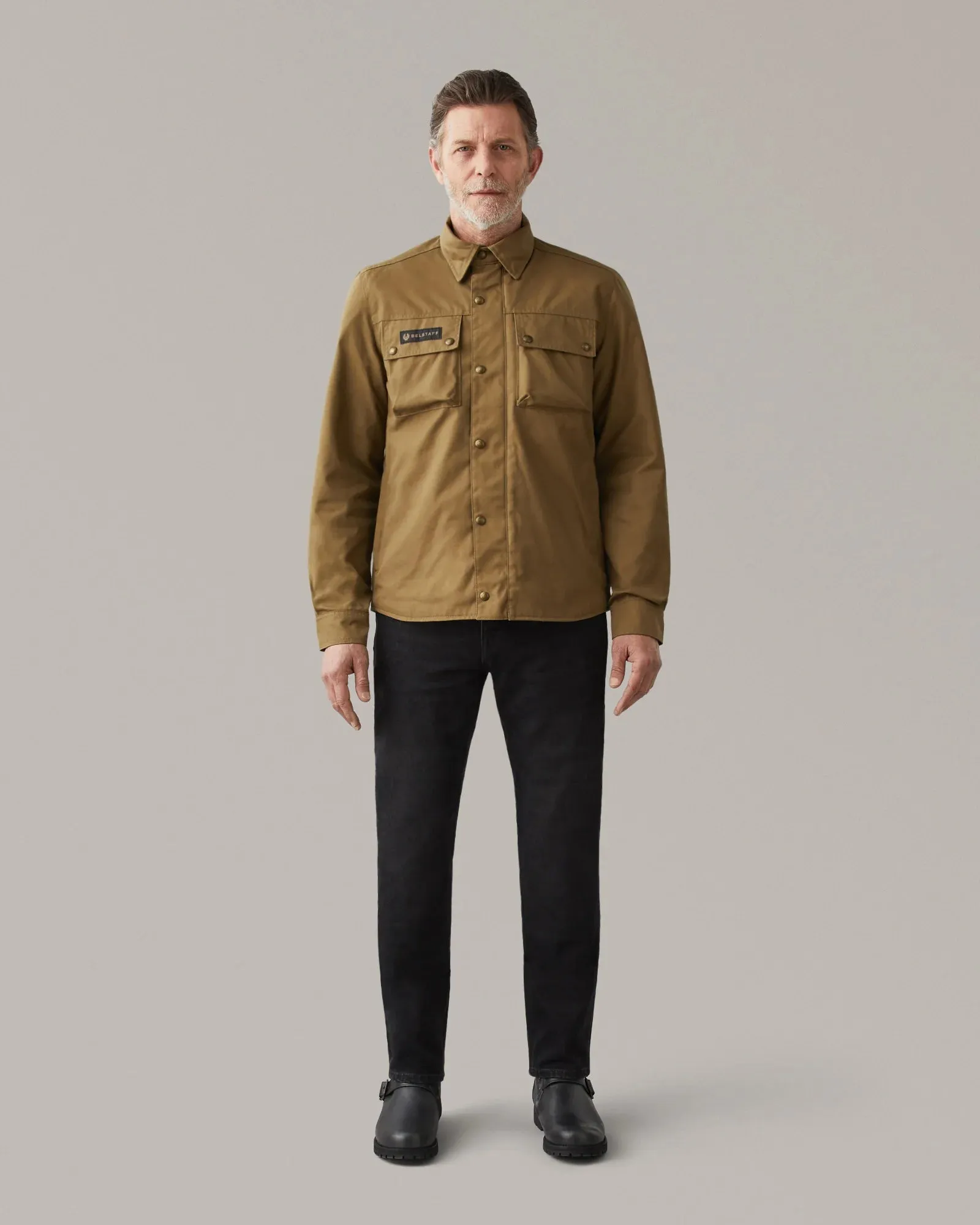 Belstaff Mansion Riding Shirt - Olive