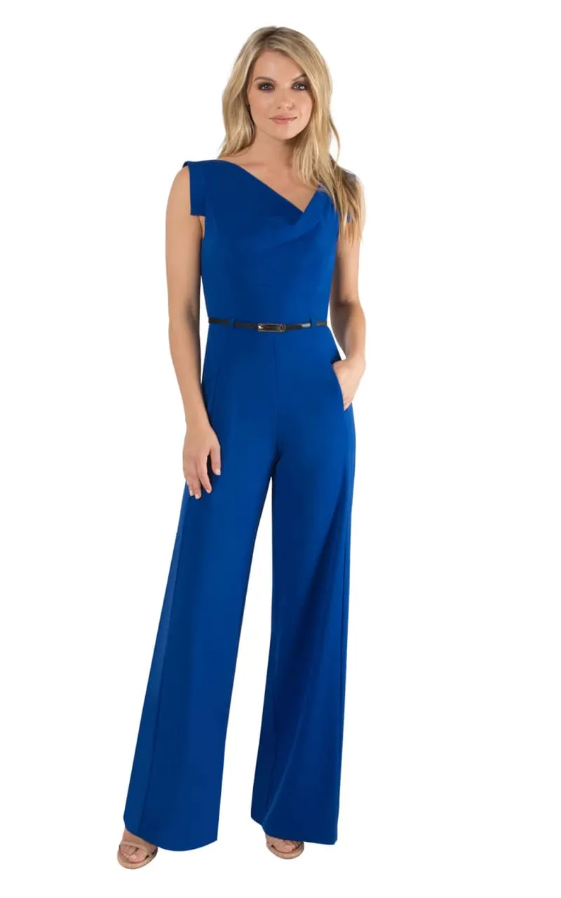 Black Halo- Classic Jackie O Sleeveless Jumpsuit