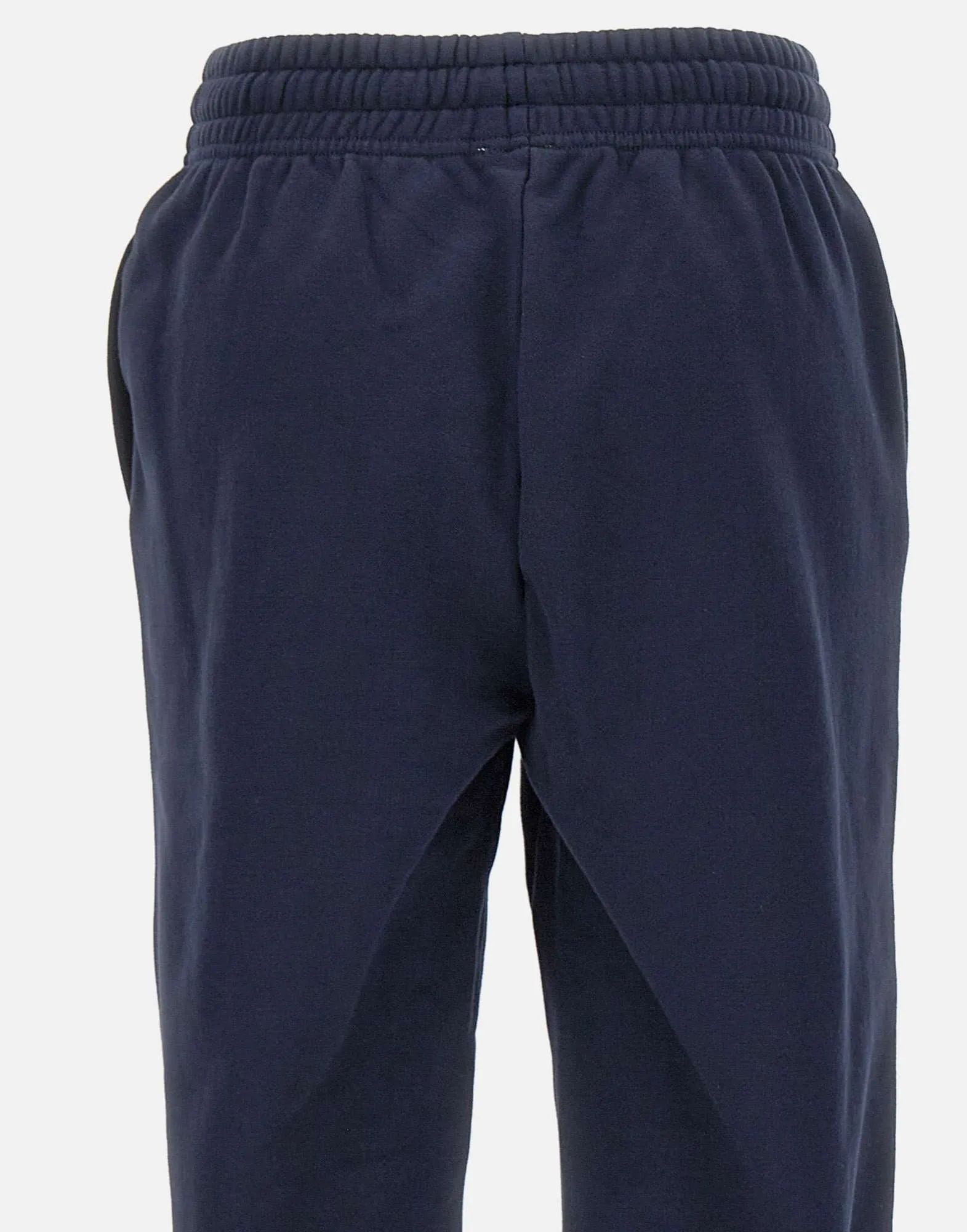 Blue Cotton Jogger Trousers for Women