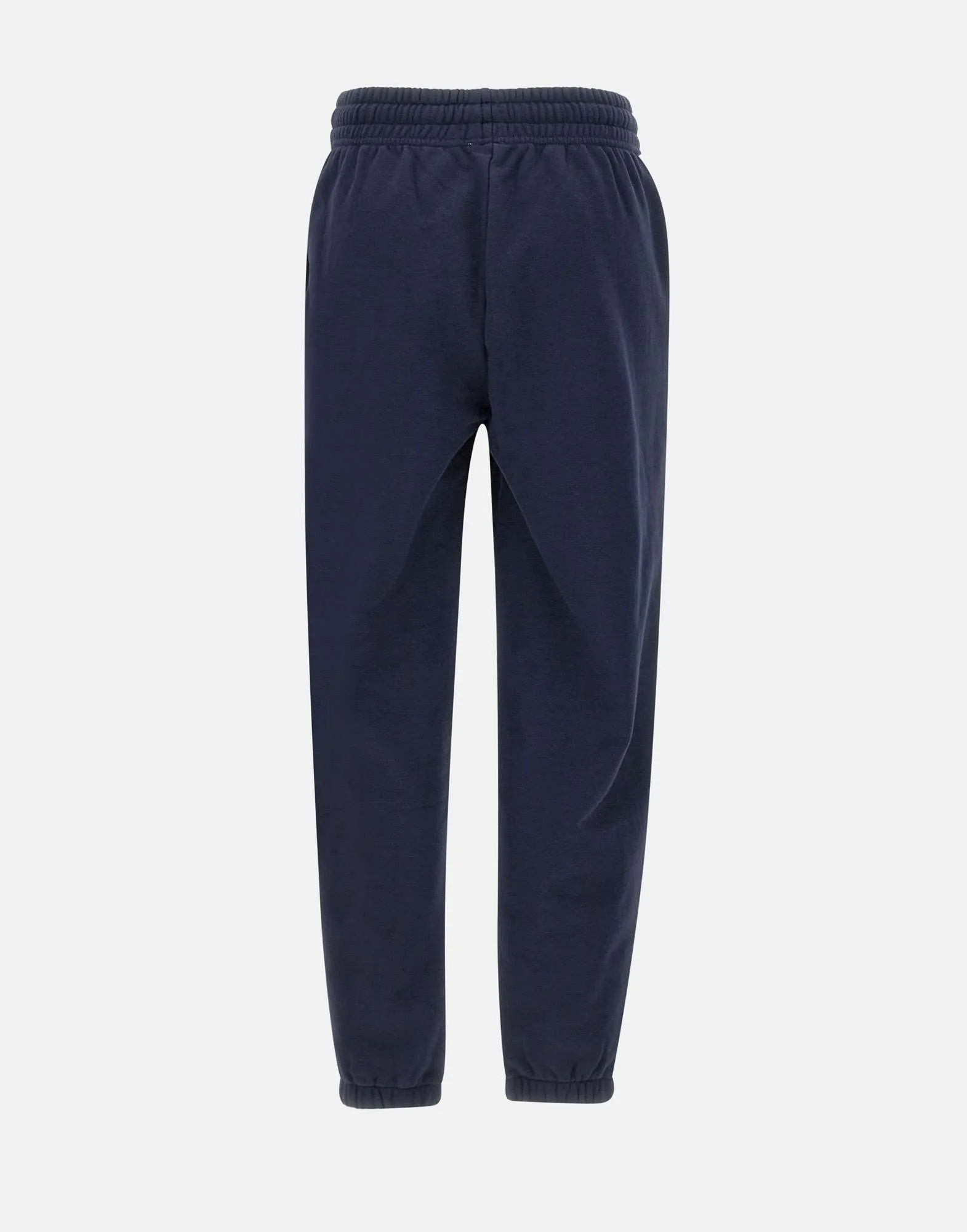 Blue Cotton Jogger Trousers for Women