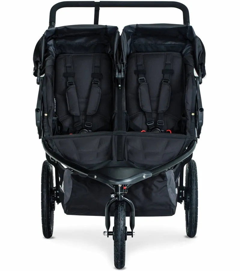 BOB Revolution Flex 3.0 Duallie Double Jogging Stroller - Graphite Black