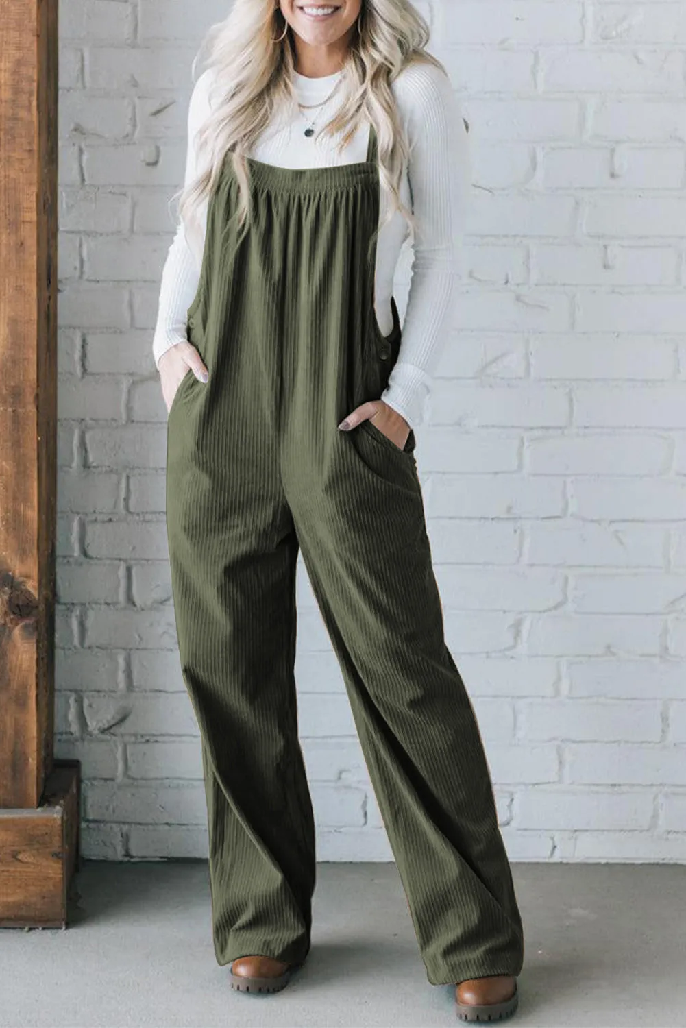 Bohemian Corduroy Overall