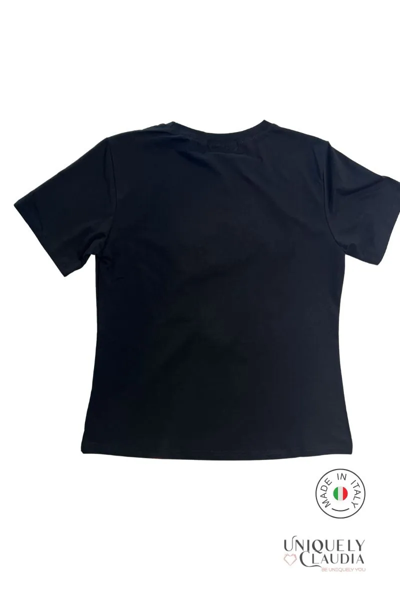 Borsa Di Perla Black T-Shirt