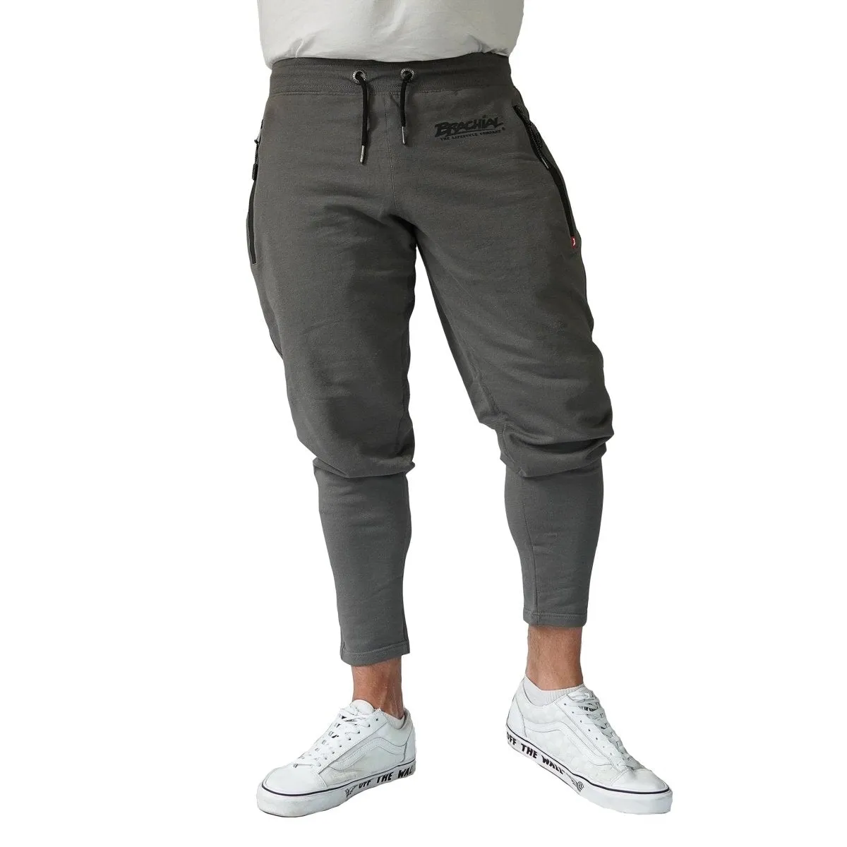 Brachial Jogging Pants Tapered - Grey