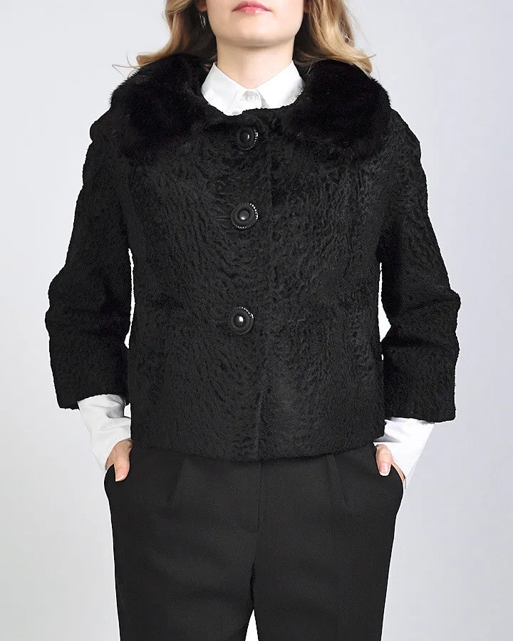 Broadtail   Mink Fur Coat