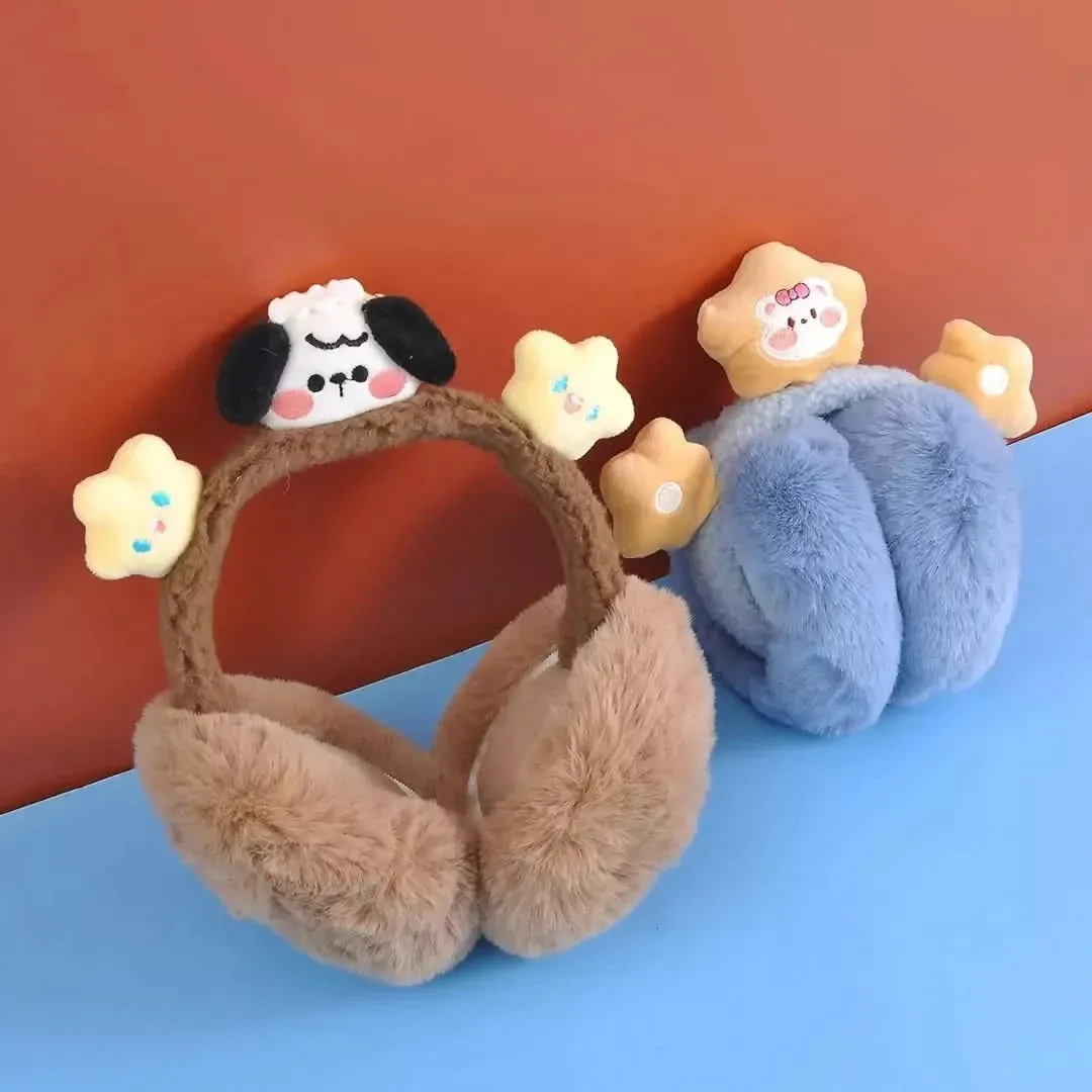 Bunyy Faces Theme Ear Muffs (Multicolors)