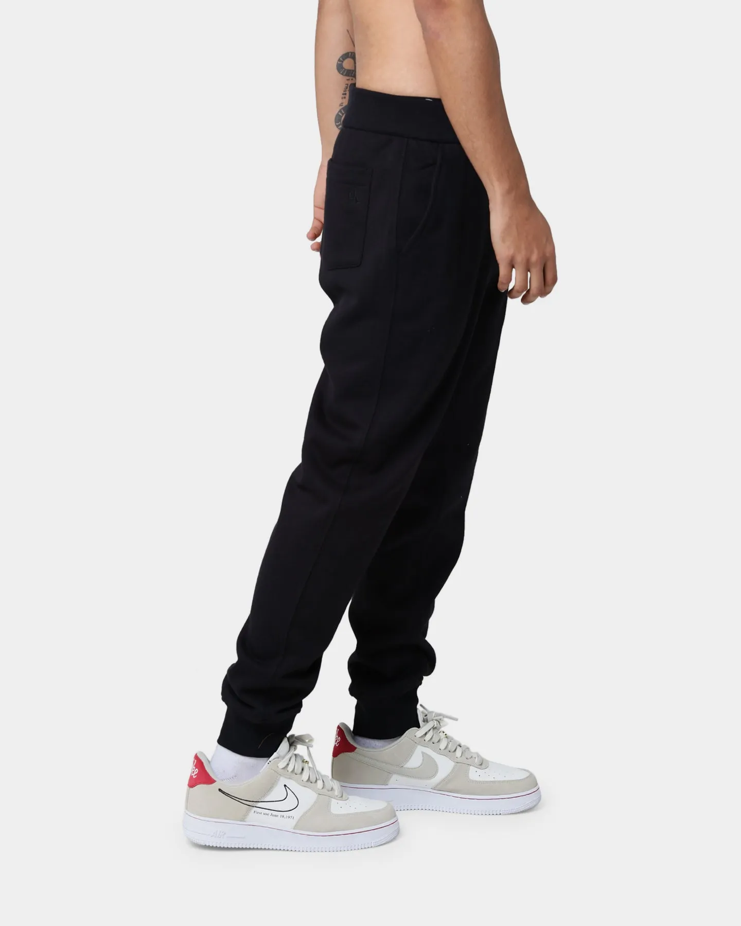 Calvin Klein Off Placed Iconic Joggers Black