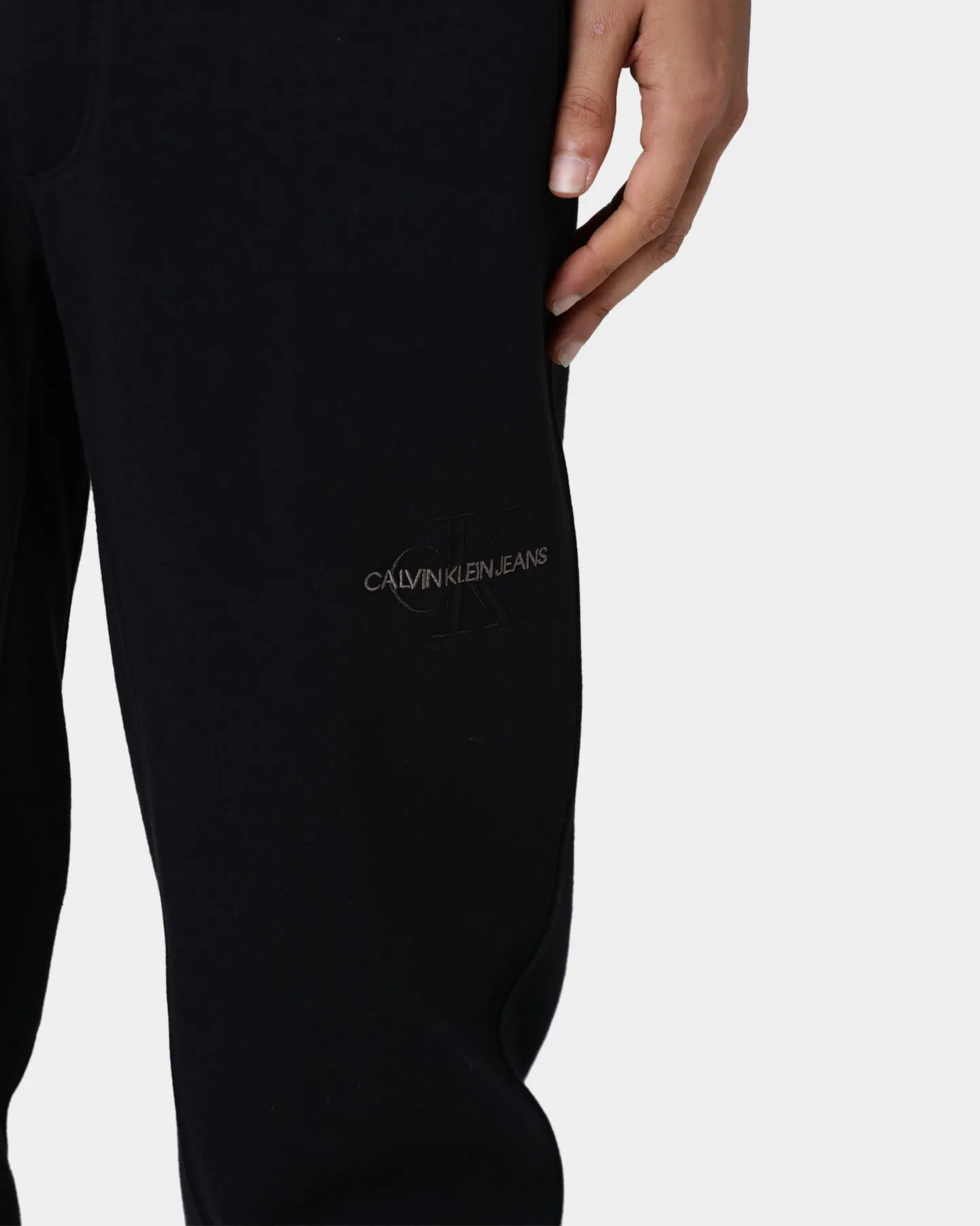 Calvin Klein Off Placed Iconic Joggers Black