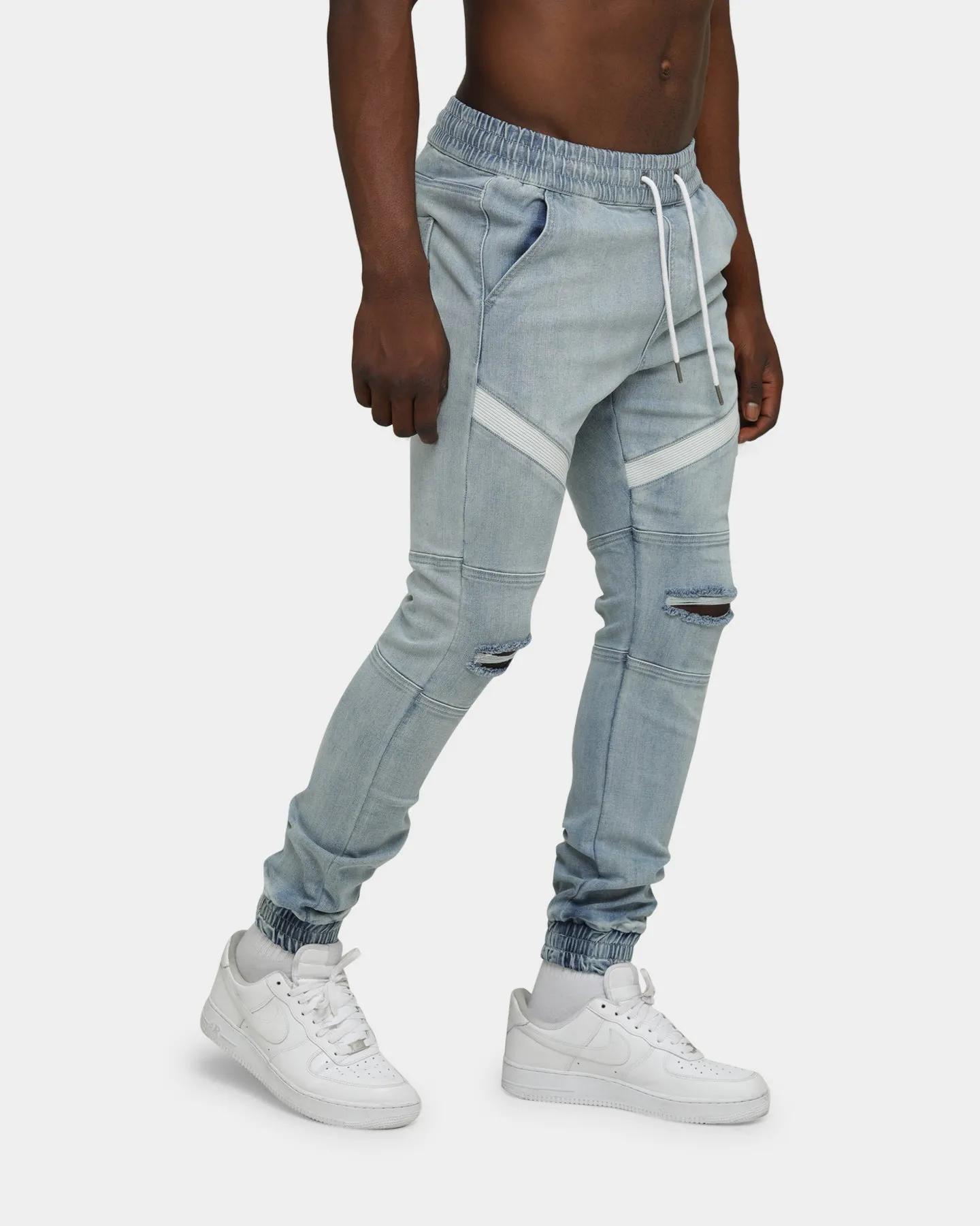 Carré Denim Evolution Jogger Light Blue