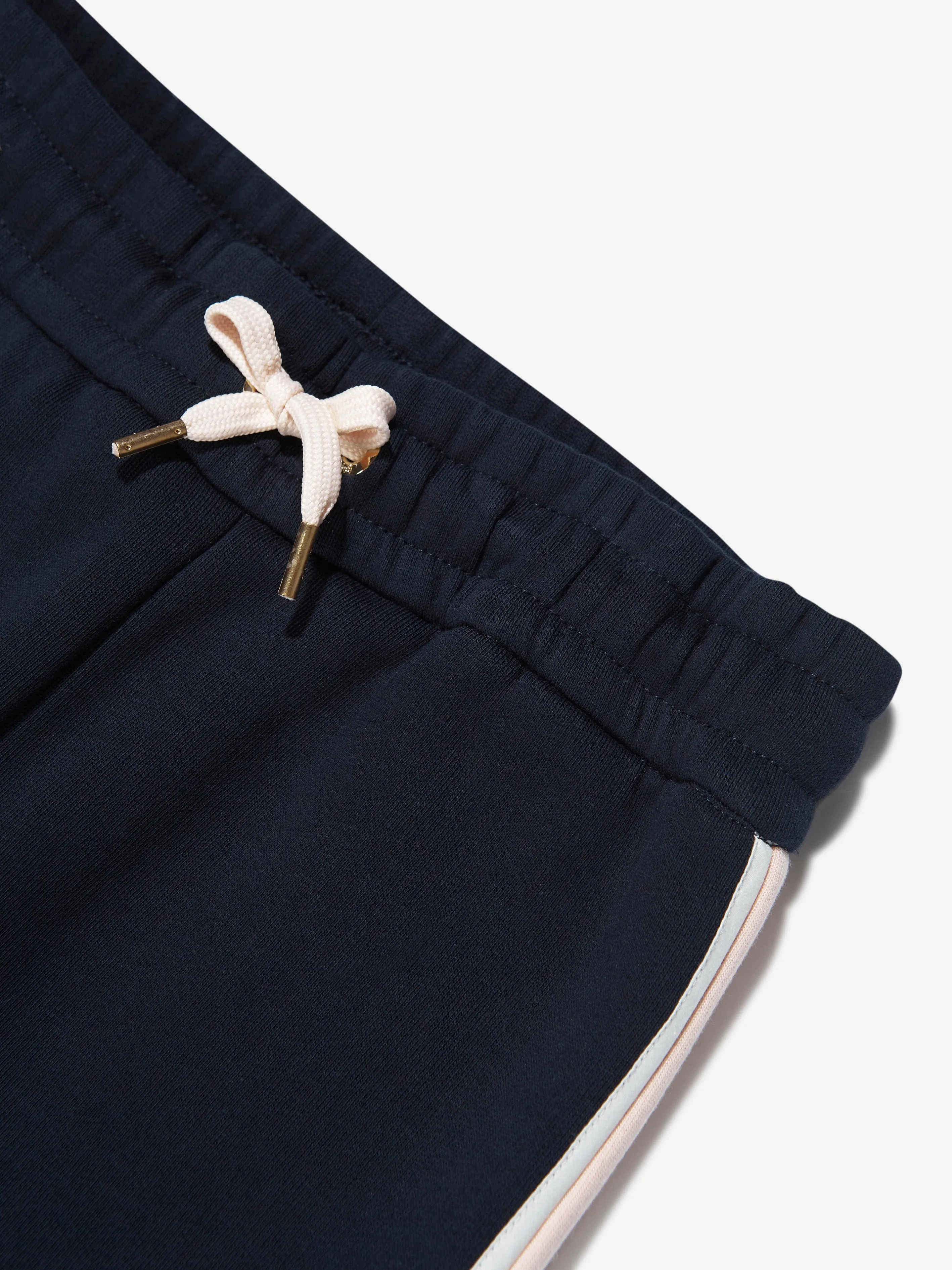 Chloé Girls Contrast Joggers in Navy