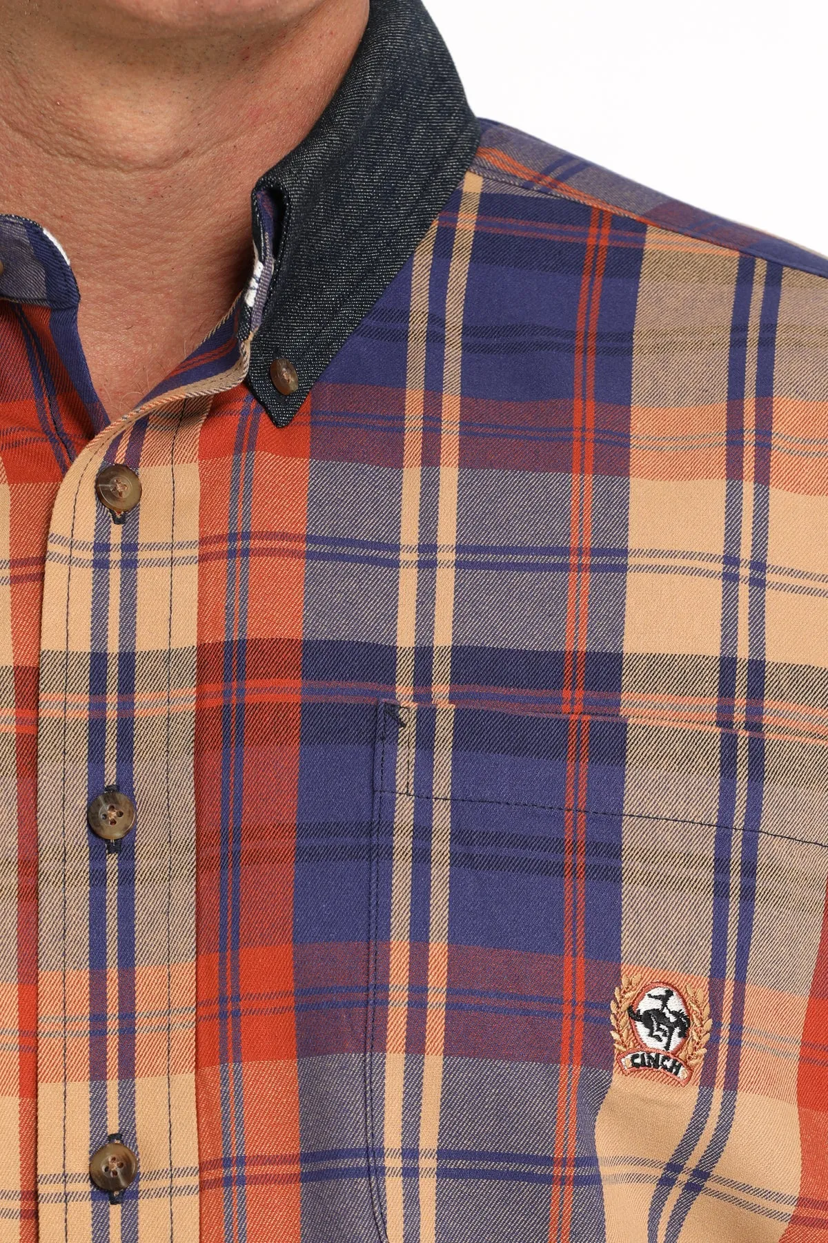 Cinch Button Down Plaid