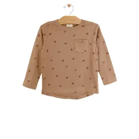 City Mouse Long Sleeve Pocket Tee - Acorns