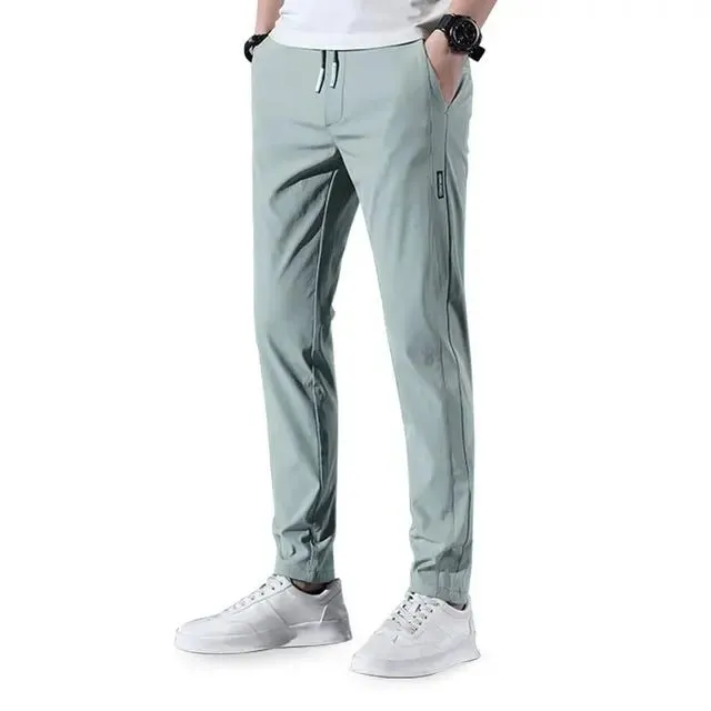 Comfortable Men's joggers, Fast Dry Stretch Pants with 3D Tailoring - Slimming & Stylish