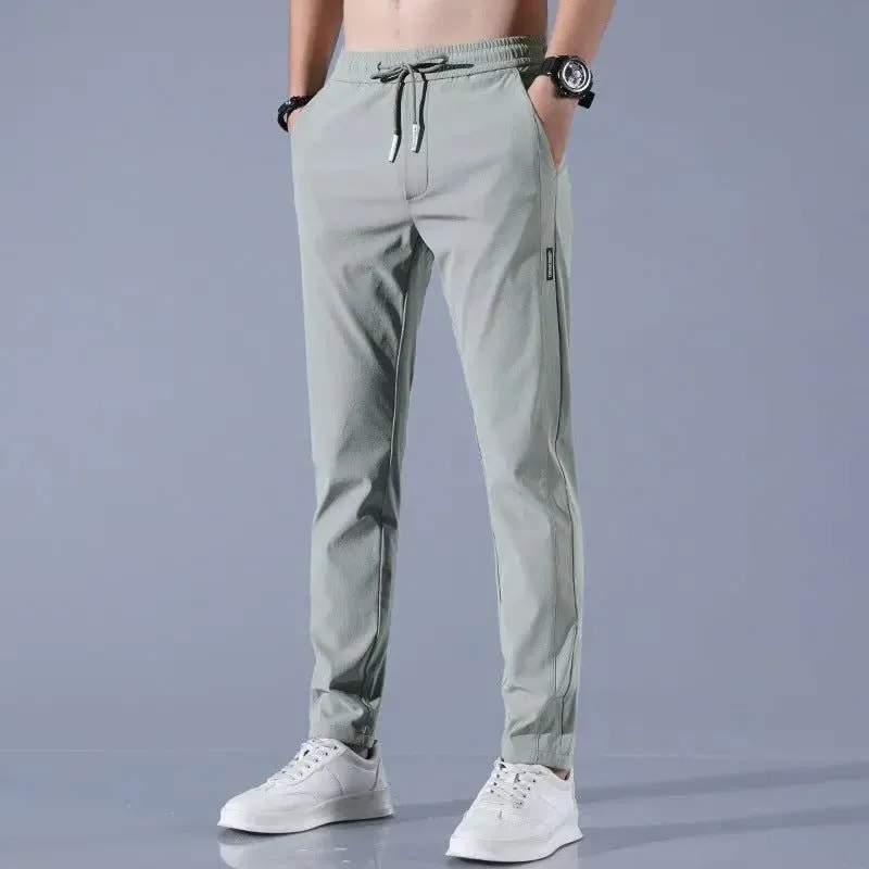 Comfortable Men's joggers, Fast Dry Stretch Pants with 3D Tailoring - Slimming & Stylish