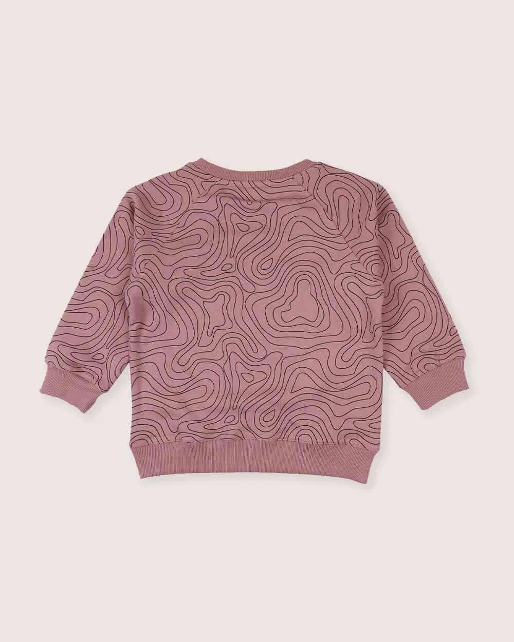 Contour Print Sweatshirt