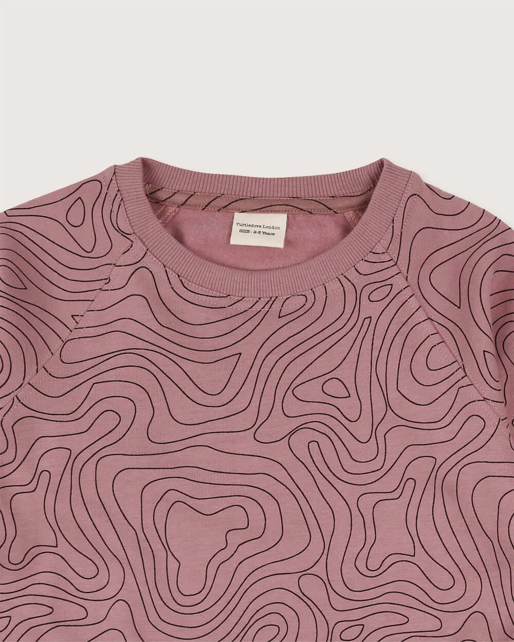 Contour Print Sweatshirt