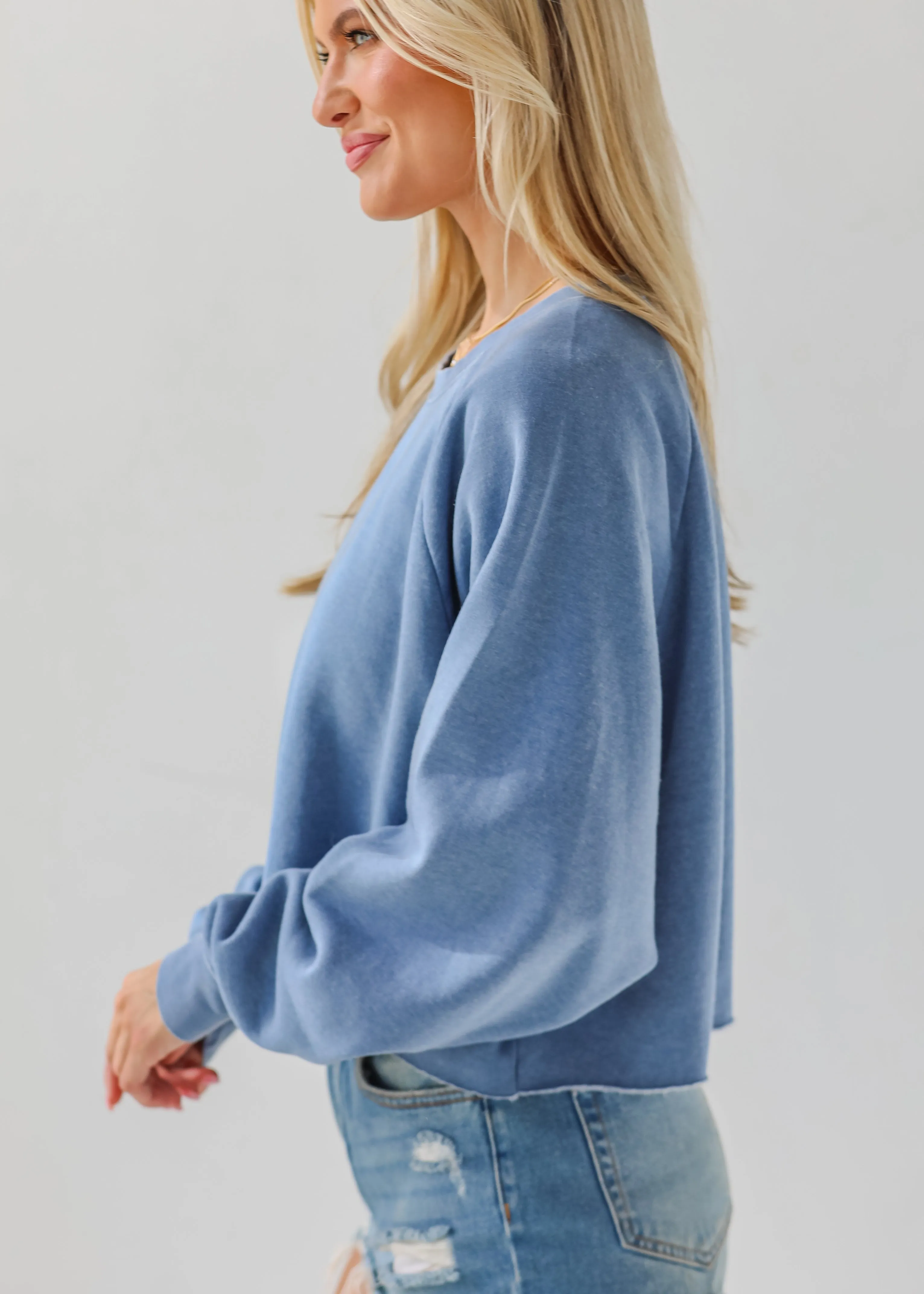 Coveted Ease Cropped Pullover - DU DEAL