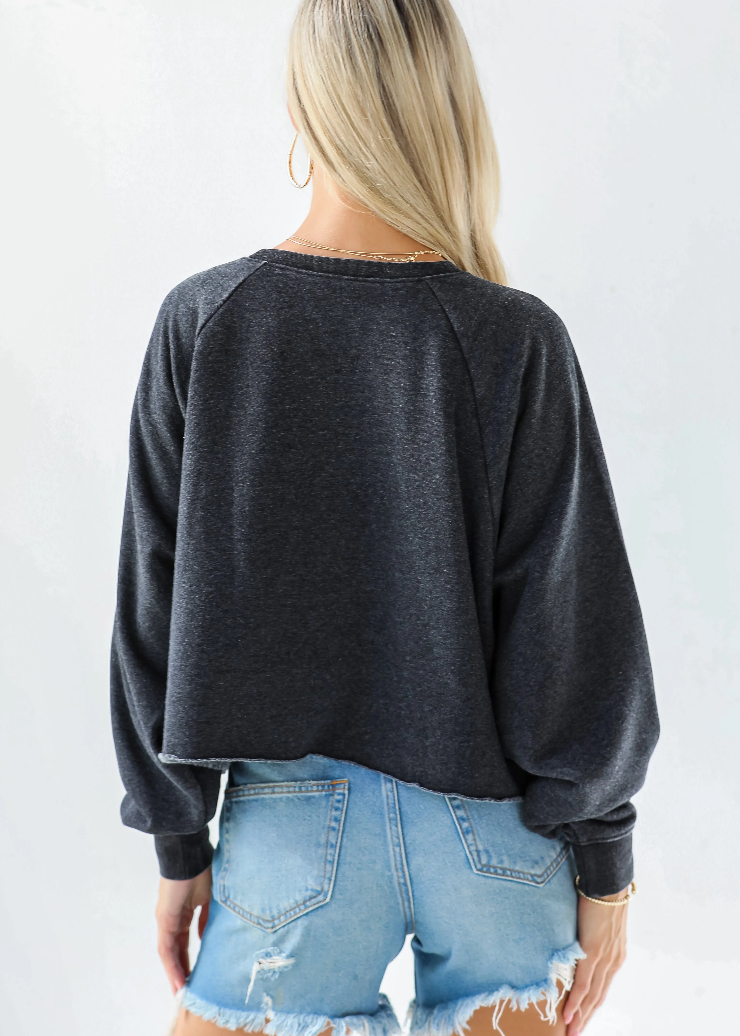 Coveted Ease Cropped Pullover - DU DEAL