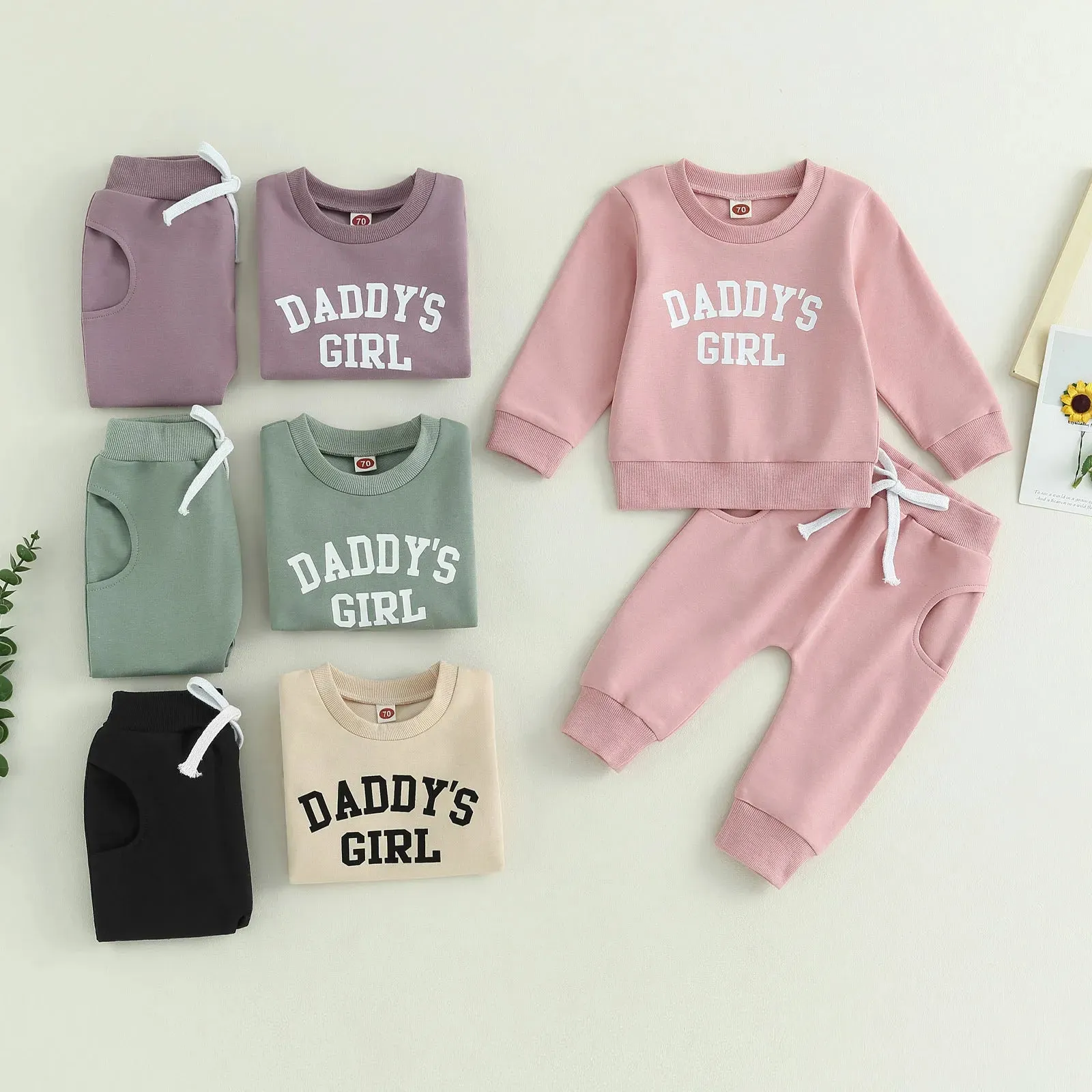 DADDY'S GIRL Joggers Outfit