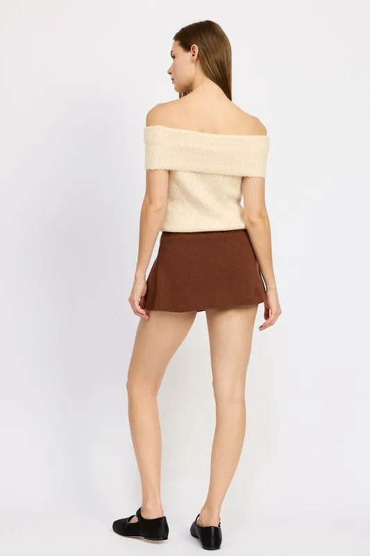 Dahlia Pleated Mini Skort