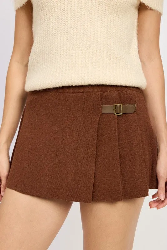 Dahlia Pleated Mini Skort